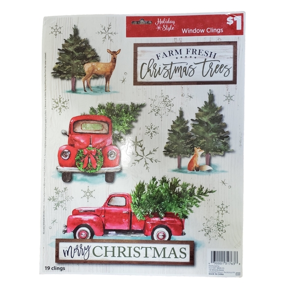 NWT Christmas Bundle Decorations /Crafts Red Truck Theme - Picture 8 of 15